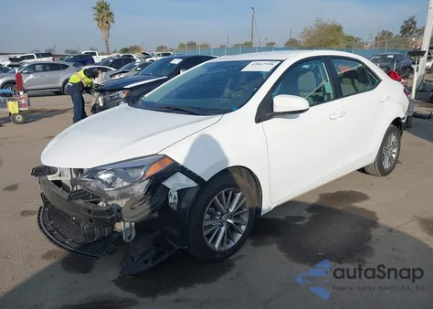 2015 Toyota Corolla Le Plus z USA, uszkodzony, nr VIN 5YFBURHE6FP207993